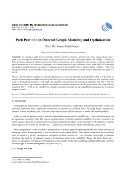 Path Partition in Directed Graph