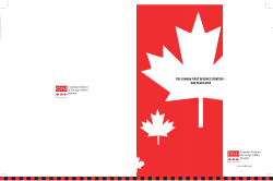 The Canada First Defence Strategy &ndash; One Year Later