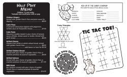 TIC TAC TOE! - Huether Hotel