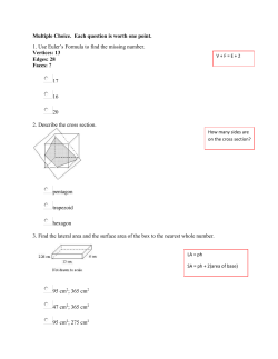 11. Find the lateral area of the cone to the nearest whole number.