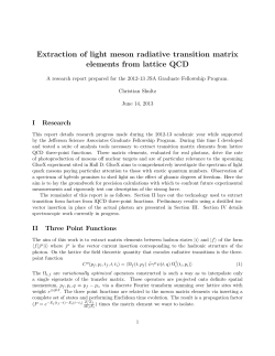 Extraction of light meson radiative transition matrix elements from