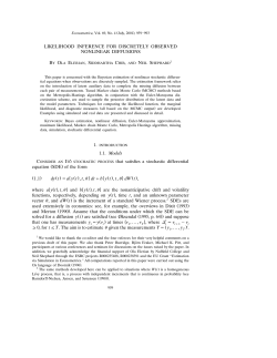 Likelihood Inference for Discretely Observed Nonlinear Diffusions