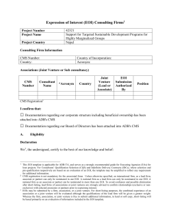 EoI Format for Japan Fund for Poverty Reduction Grant 9159 (NEP)