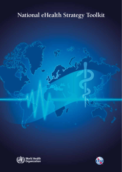 National eHealth Strategy Toolkit