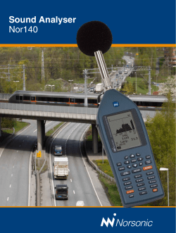 Sound Analyser Nor140