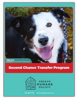 Second Chance Transfer Program