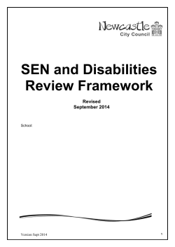 Section 1: Management of Resources