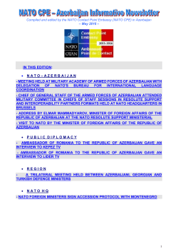 CPE Newsletter, no.57, May 2016