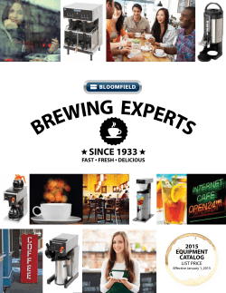 Price List - Bloomfield