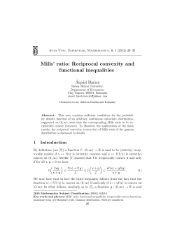Mills` ratio: Reciprocal convexity and functional inequalities