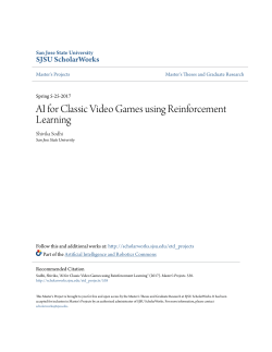 AI for Classic Video Games using Reinforcement Learning