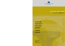 The social and private costs of retail payment instruments: a