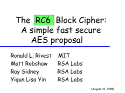 AES1.slides - People.csail.mit.edu