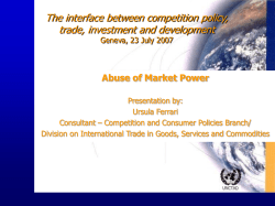 Competition Law and Policy for Practicioners