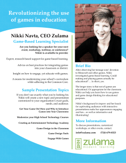 Revolutionizing the use of games in education