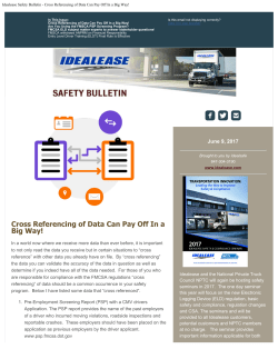 Cross Referencing of Data Can Pay Off In a Big Way!