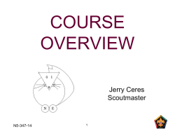 Course Overview - mcbsa