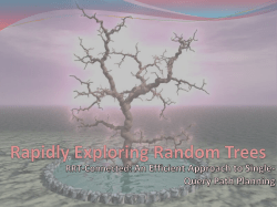 Rapidly-exploring random trees