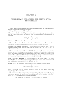 chapter 4 the riemann hypothesis for curves over finite fields