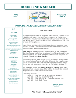 fish and play the senior angler way