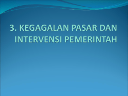 3. Rasionalitas yang Mendasari Campur Tangan