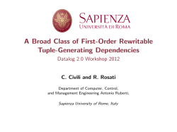 A Broad Class of First-Order Rewritable Tuple