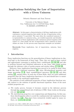 CCIS 442 - Implications Satisfying the Law of Importation