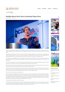 Flexible Space Set to Soar as Demand Takes Pace