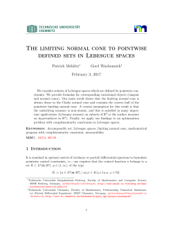 The limiting normal cone to pointwise defined sets in