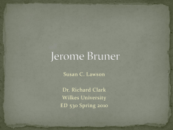 Jerome Bruner