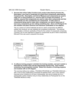 ERD Exercises Student Name