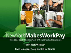 Ticket Tools Webinar