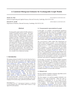 A Consistent Histogram Estimator for Exchangeable Graph Models