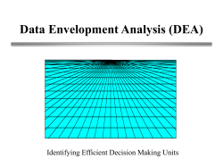 MEASURING SERVICE PRODUCTIVITY