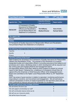 Board and Committee report template - column format