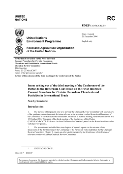 united - Rotterdam Convention