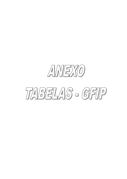 tabela 01 &ndash; c&oacute;digos de recolhimento da gfip