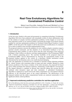 Real-Time Evolutionary Algorithms for Constrained