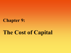 Chapter 2 - The Financial Environment: Markets, Institutions, and