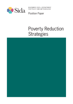 poverty reduction Strategies