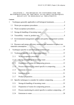 chapter 4 ~ techniques to consider for the determination of the best