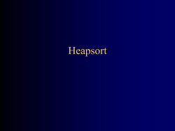 Heapsort
