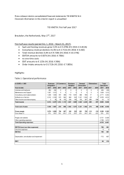 25790_Press release interim consolidated financial