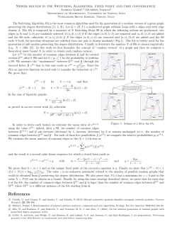 Newer bounds in the Switching Algorithm: fixed point and time
