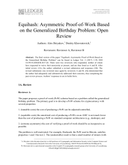 Equihash: Asymmetric Proof-of-Work Based on the Generalized