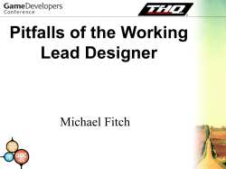 Pitfalls of the Working Lead Designer Too Many Cooks