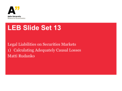 LEB Slide Set 13