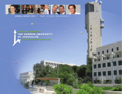 Canadian Friends of the Hebrew University