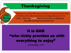 Thanksgiving