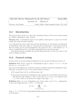 Lecture 14 - Math Berkeley